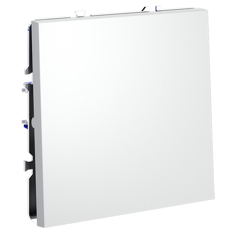 Переключатель проходной 1-кл. СП S70 10А механизм бел. матов. Voltum VLS010302