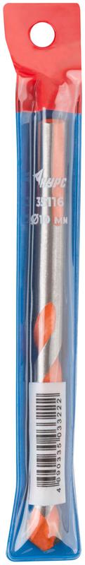 Сверло универсальное 10х120мм КУРС 35116