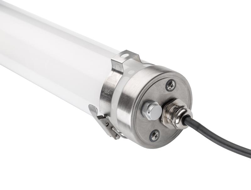 Светильник светодиодный WP 22 C 18W OP 840 L600 EL PC 625х75мм 18Вт 4000К IP69K пылевлагозащ. бел. Русский Свет 15072223892