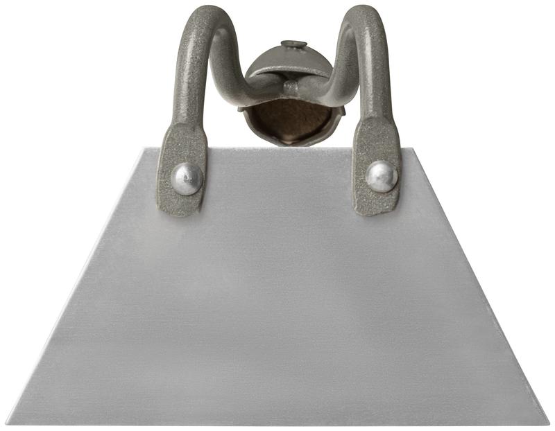 Мотыга прямая 150х80мм нержавеющая сталь с деревянным черенком FIT 76927