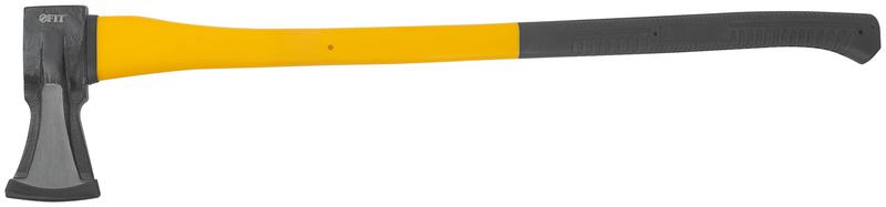 Топор-колун "ушастый" кованый 900мм 2000г фибергласовая длинная ручка FIT 46155