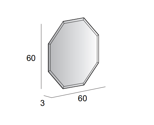 Зеркало CEZARES 45078