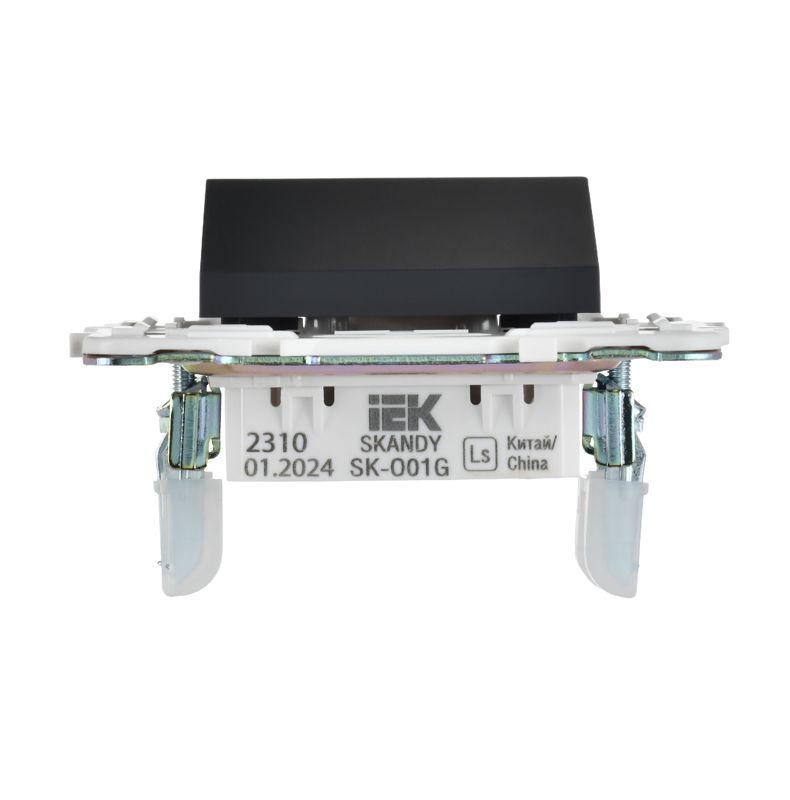 Вывод кабеля SKANDY SK-O01G графит IEK SK-VK10-0-K53
