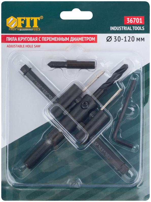 Пила круговая Балеринка твердосплавные карбидные резцы 30-120мм FIT 36701