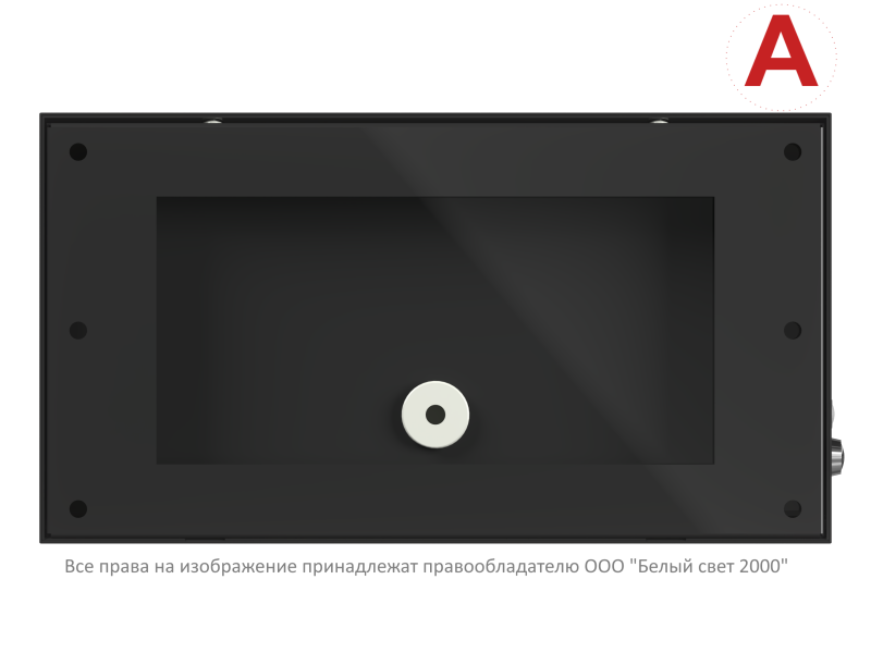 Светильник аварийный BS-CUSTOS-51-L1-INEXI2 4000К Black Белый свет a32346