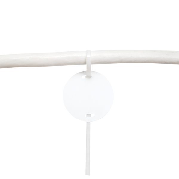 Бирка кабельная маркировочная У-135 (круг) (уп.100шт) EKF mt-135-r