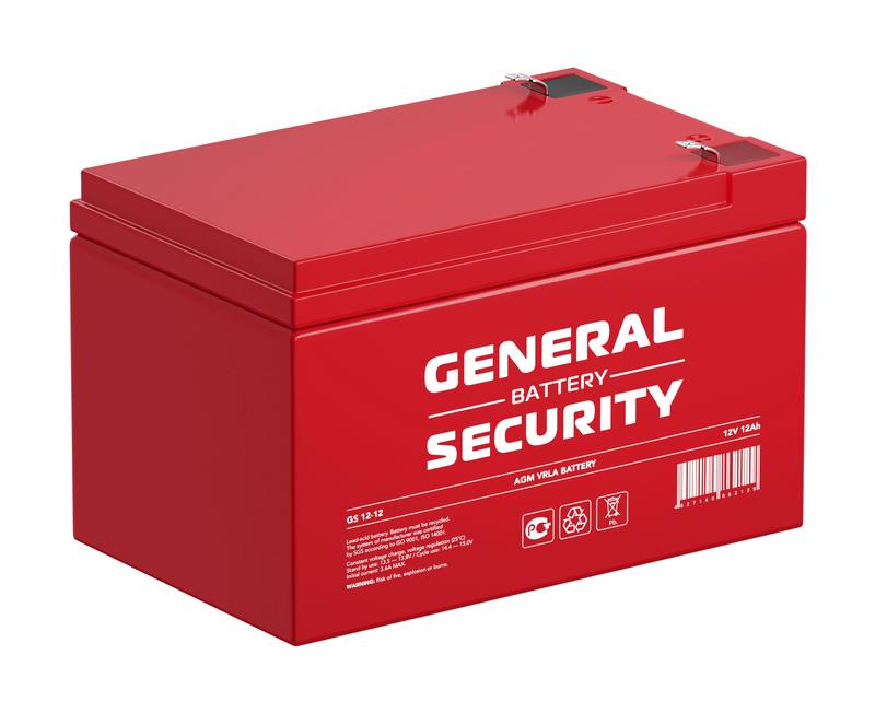 Аккумулятор 12В 12А.ч General Security GS12-12