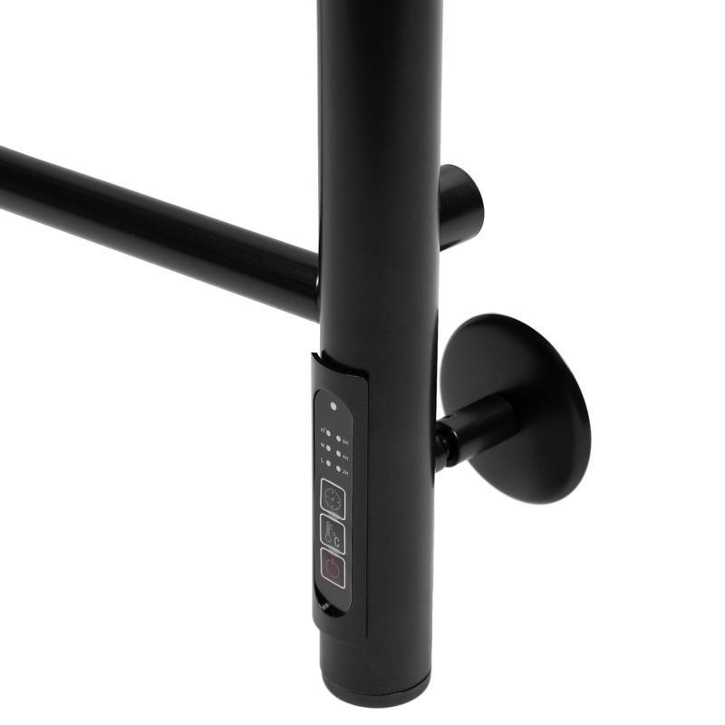 Полотенцесушитель Classic black П6 450х650 электро new встроен. диммер Royal Thermo НС-1442597