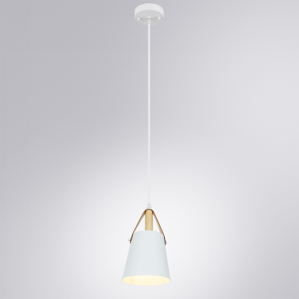 Светильник Подвесной Arte Lamp THOMAS A7032SP-1WH 1*E27 Металл Белый