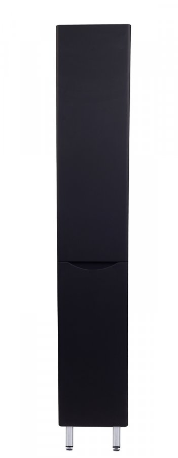 Колонна универсальная "Бергамо" с корзиной, Люкс антискрейтч черный, PLUS