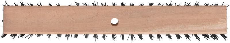 Щетка уличная Профи деревянная жесткая щетина отверстие с резьбой под углом 5-ти рядная 500х65мм FIT 68053