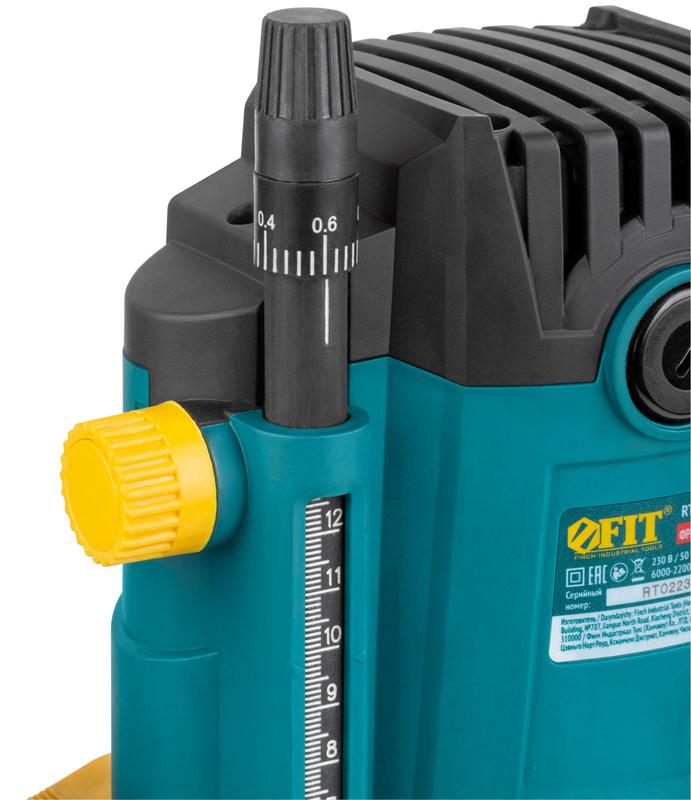 Фрезер 1800Вт 6000-22000об/мин 8/12мм 40мм FIT 80596