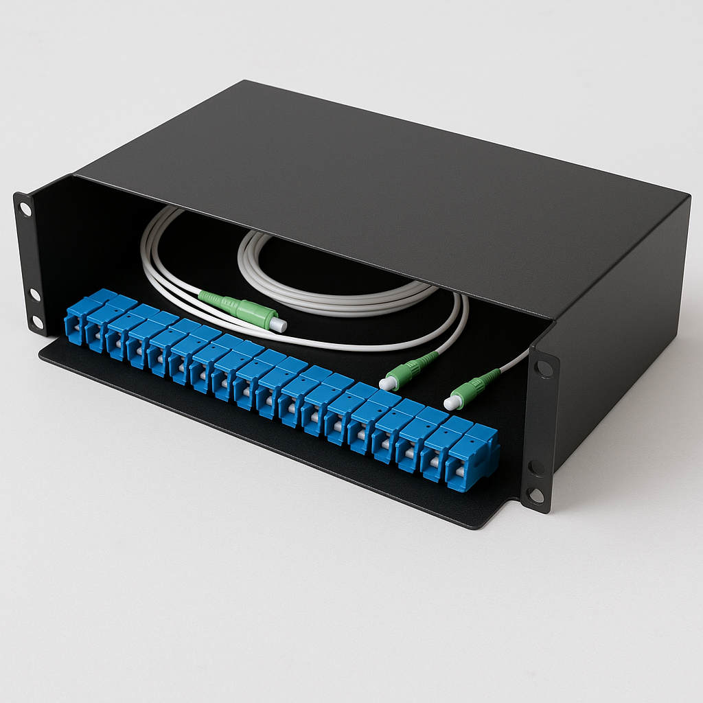 Системная волоконно-оптическая коммутационная панель