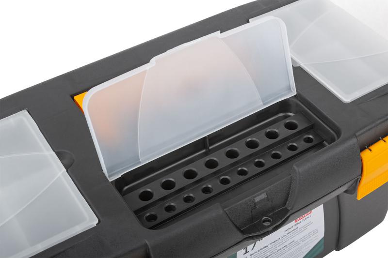 Ящик для инструмента пластиковый 17дюйм ( 435х250х205мм ) FIT 65509