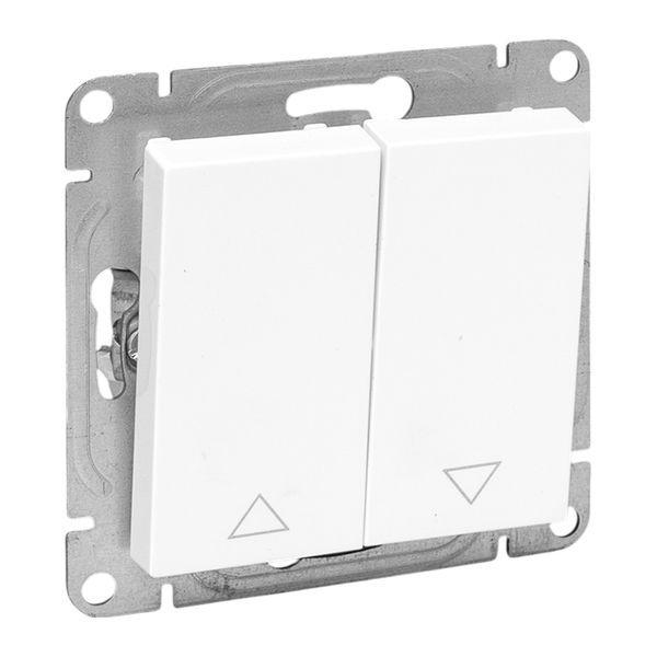 Выключатель для жалюзи Эпика механизм бел. EKF UP1-SWW-25