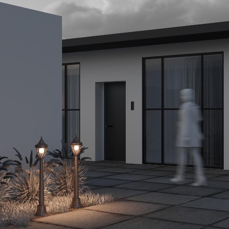 Светильник Rivoli 1х60Вт E27 IP44 ландшафтный Maytoni O026FL-01B