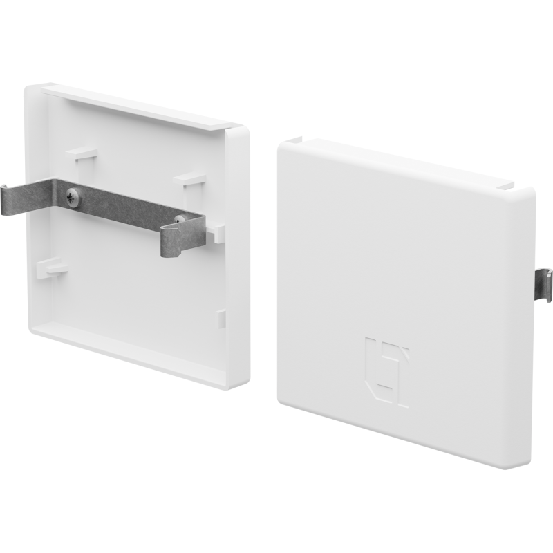 Комплект пластиковых торцевых крышек LINER 100/S WH СТ 2473000360