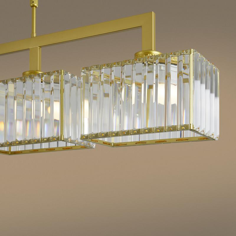 Светильник Moed 160Вт E27х4 IP20 подвесной Freya FR5473PL-04G