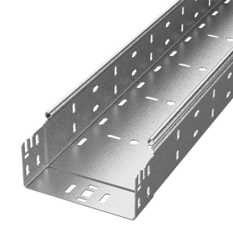 Лоток перфорированный 150х80 L3000 1.5мм Профи (уп.6м) Промрукав PR16.4919