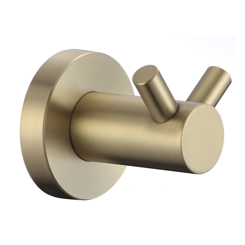 Крючок для ванной комнаты Savol S-005654C, матовое золото