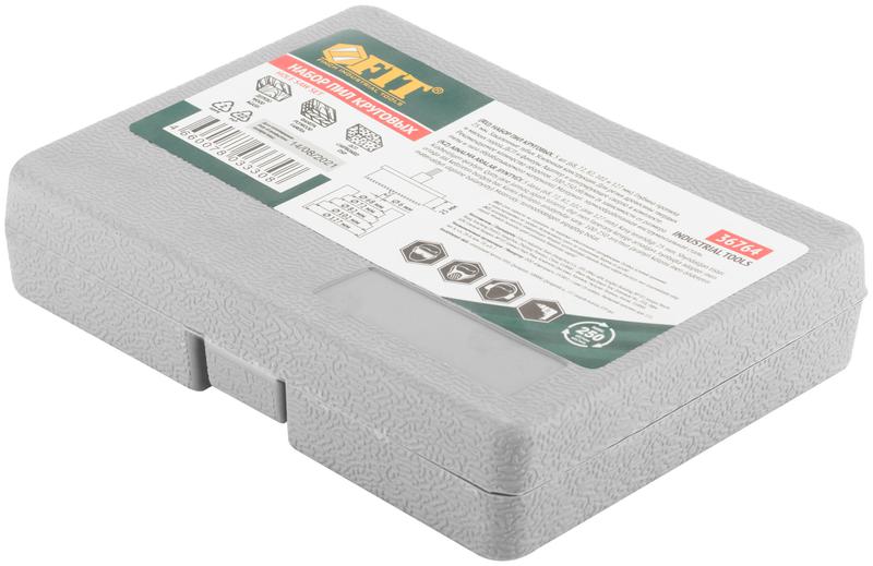 Набор пил круговых Профи 68 -127мм 5шт (68 72 82 102 127мм) в кейсе FIT 36764