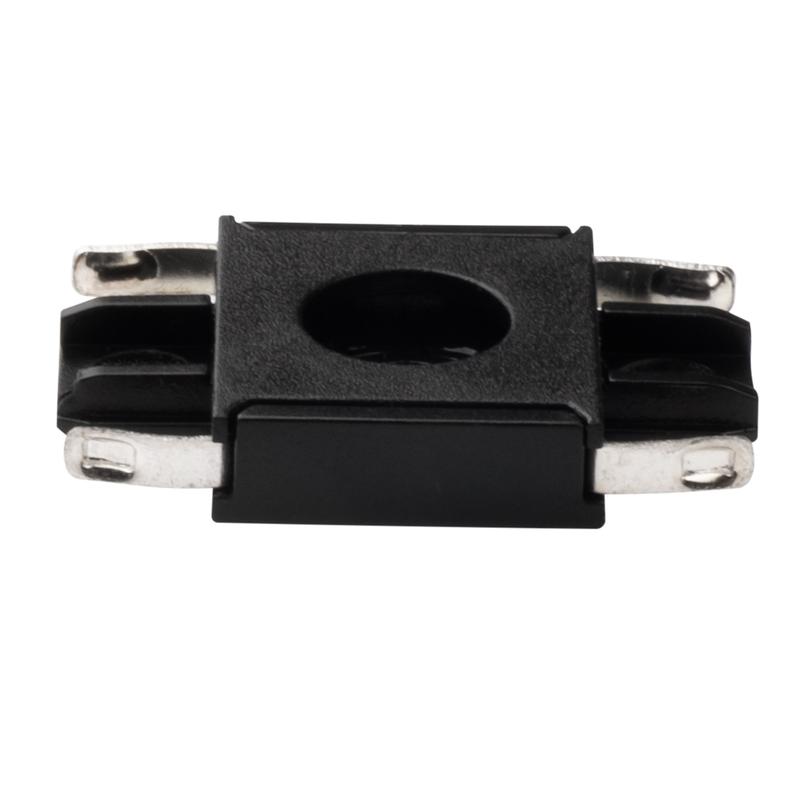 Коннектор MTR16 CI-BL I-обр. накладной шинопровод низковольтный Pro черн. JazzWay 5057272