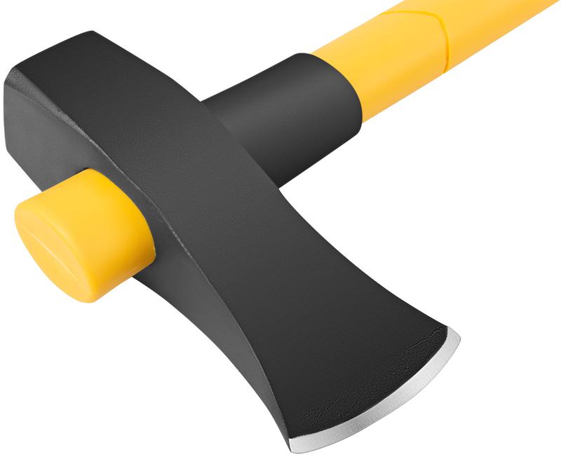 Топор-колун кованый 900мм 2700г фибергласовая длинная ручка FIT 46178