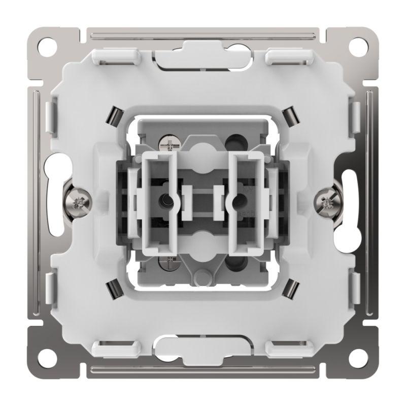 Переключатель 1-кл. ArtGallery IP44 10AX механизм алюм. SE GAL440361