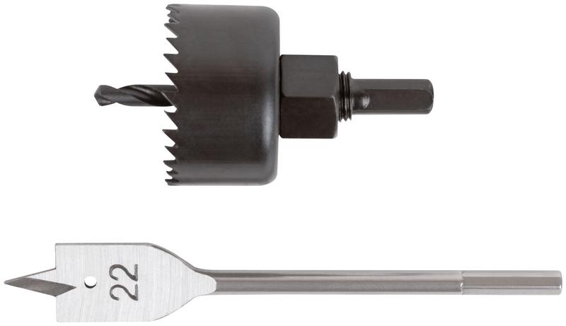 Набор сверл для замков 22/48мм (3 предмета) КУРС 36348