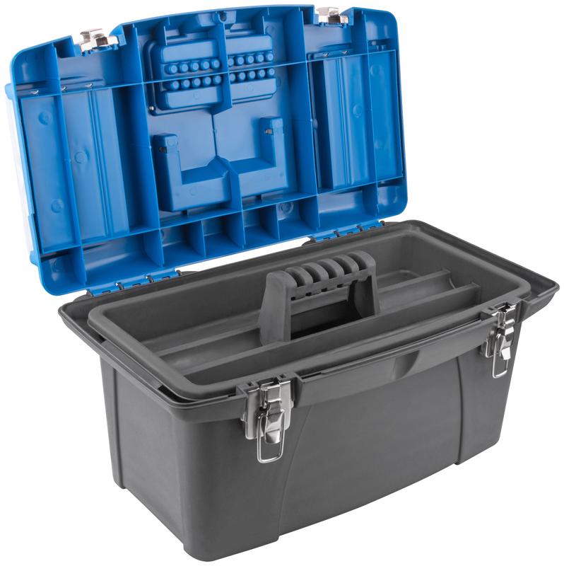 Ящик для инструментов 480х275х230мм с металлическим замком MOS 65539М