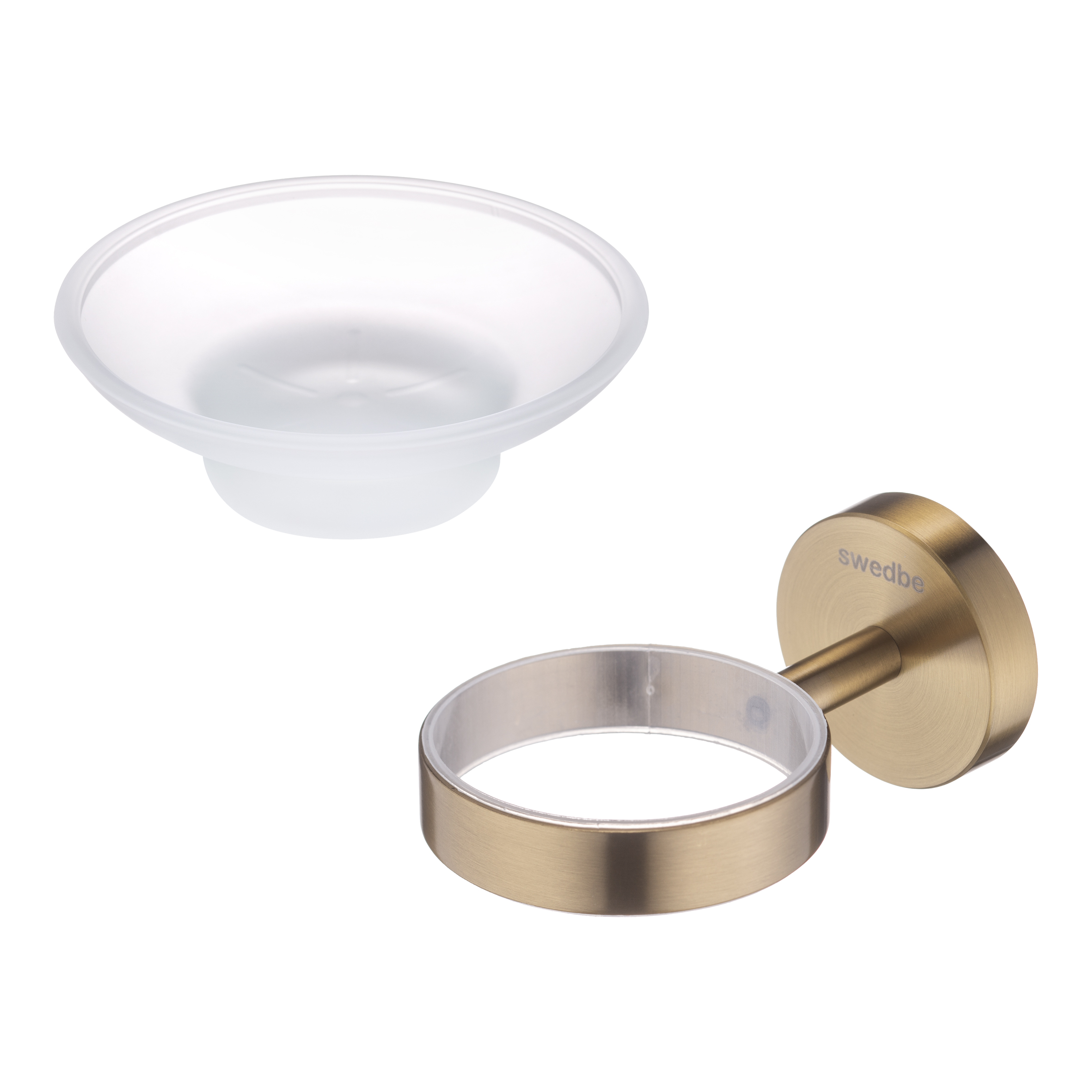 Подвесная мыльница с держателем Swedbe Select 9814GO