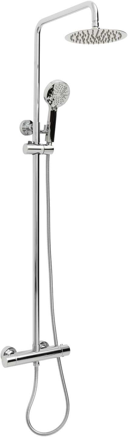 5.001-00 GALAXY Душ. система, термостат,Верх душ Ф200мм,хром (339252)