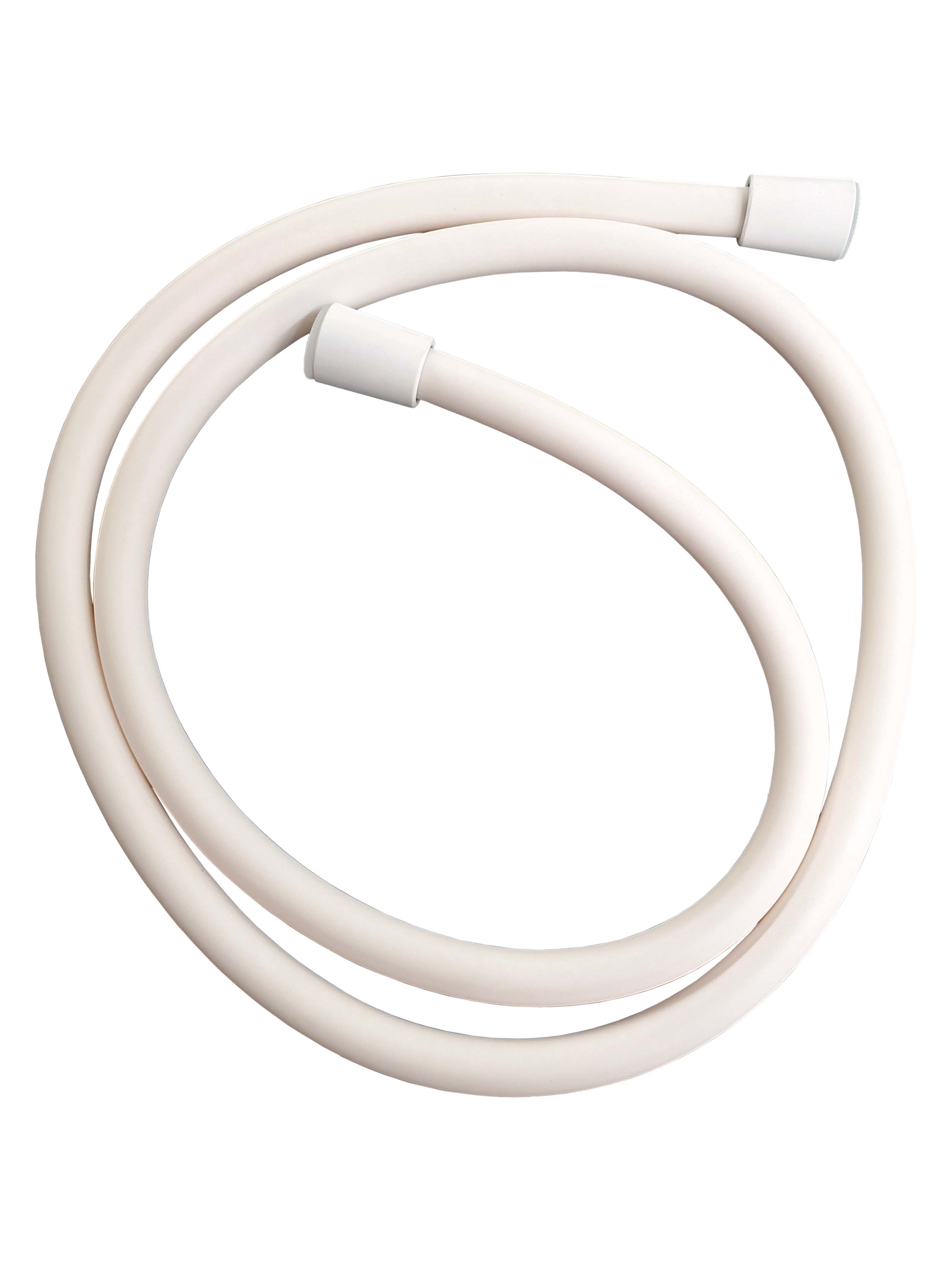 Шланг PVC  cm.150 1/2" с наконеч. Конусными, белый