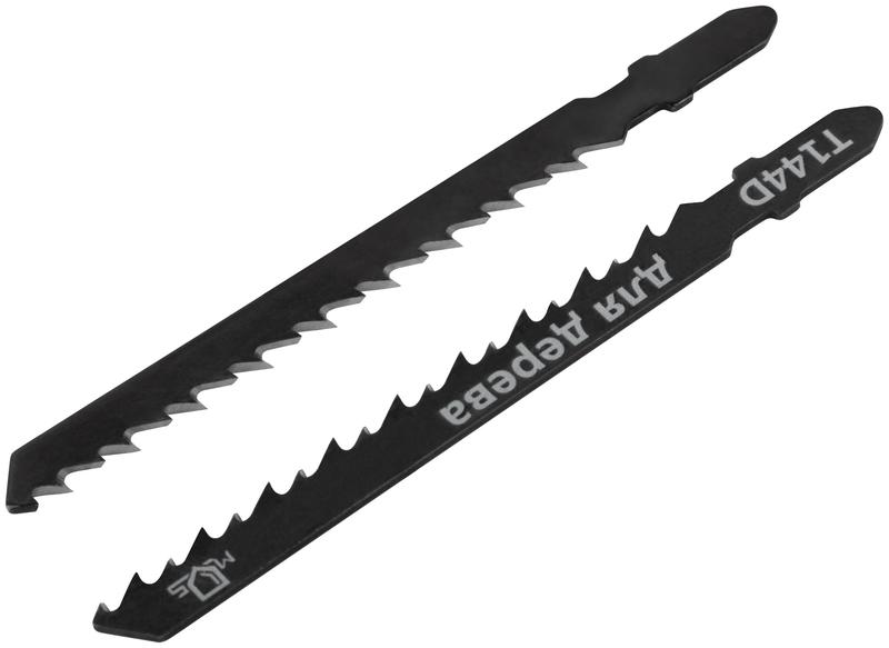 Полотно для эл. лобзика Т144D по дереву HCS 100мм (уп.2шт) MOS 40813М