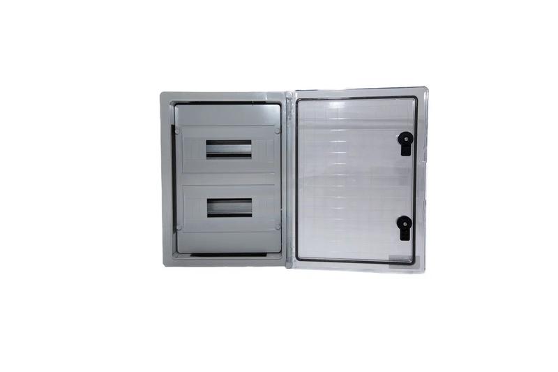 Корпус щита распределительного 300х400х165мм Din-рейки 24M (2х12) навесной пластик Cetinkaya Pano CP5113