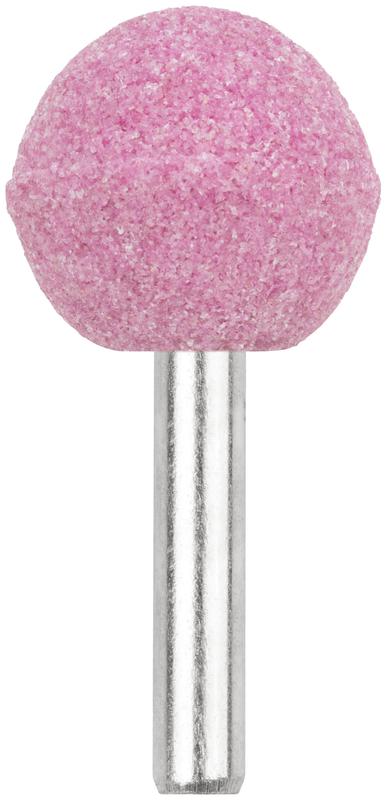 Шарошка абразивная по металлу хвостовик 6мм сфера 25мм FIT 36954