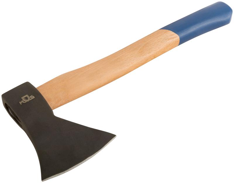 Топор 600г деревянная ручка; кованая инструментальная сталь MOS 46001М