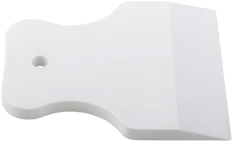 Шпатель резиновый 80мм бел. FIT 06863