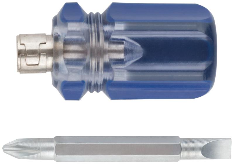 Отвертка с переставным жалом пластиковая ручка 6х32мм (PH2/SL6) MOS 56205М