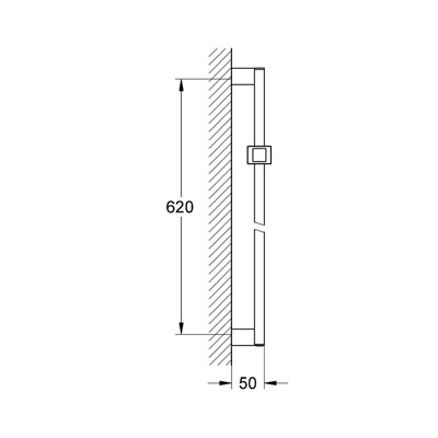 Душевая штанга Grohe Euphoria Cube 27892000