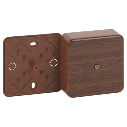 Коробка распаячная 50х50х20мм без клеммы IP40 дуб BS-O-50-50-20 Эра Б0058703