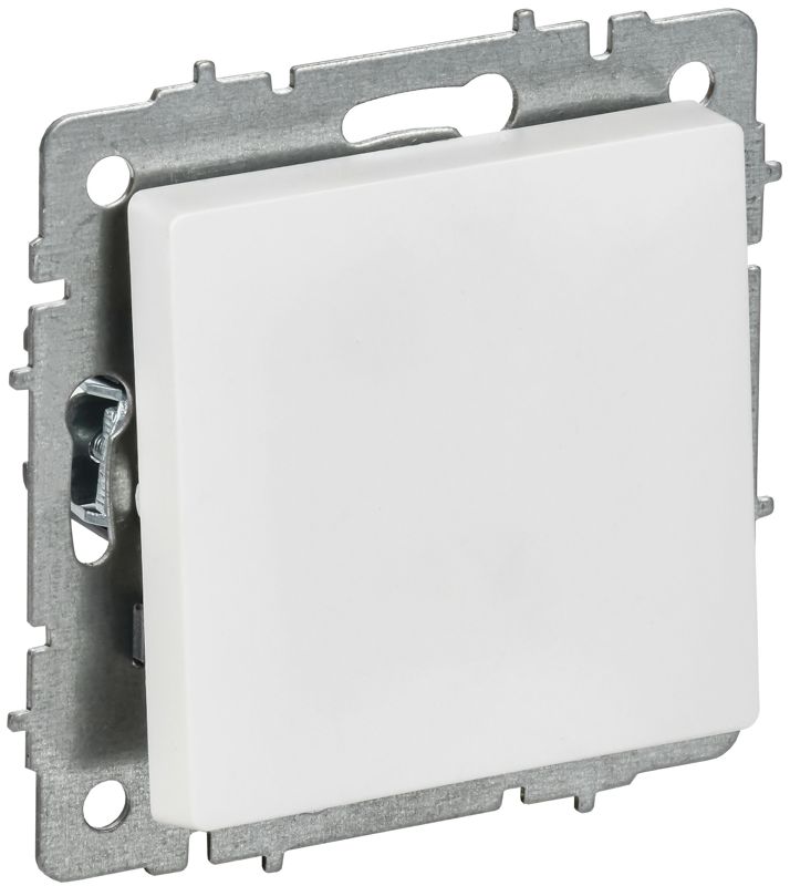 Выключатель 1-кл. СП BRITE ВС10-1-0-БрАБ 10А механизм арктич. бел. IEK BR-V10-0-10-K91