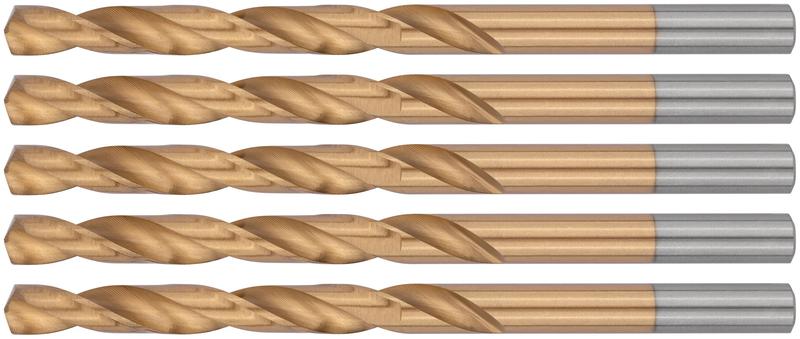 Сверло HSS по металлу титановое покрытие 7.0мм (уп.5шт) FIT 34170