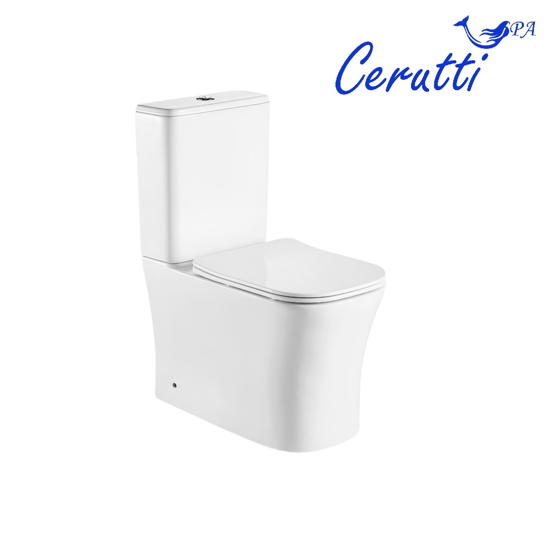 Унитаз MARMOLADA напольный безободковый Ceruttispa CT7777 (620х365х820)