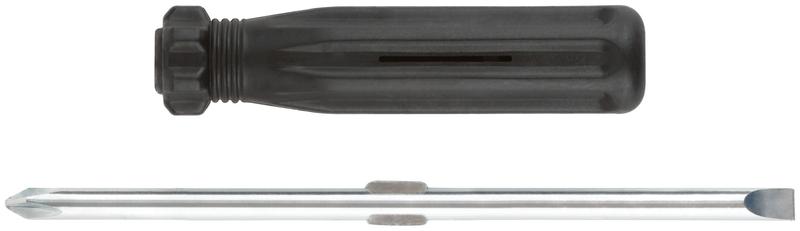 Отвертка с переставным жалом. пластиковая ручка PH2/SL6х60мм MOS 56201М