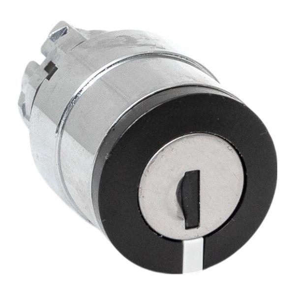 Механизм переключателя исполнительный XB4 IP65 на 2 положения с замком с извлечением ключа во всех положениях EKF XB4BG2F-2P-65