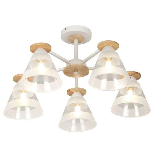 Люстра Theothila 9177-305 60Вт 5хE27 модерн Rivoli Б0068467