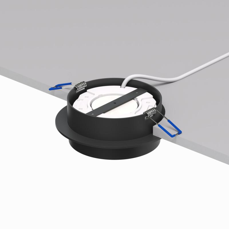 Светильник FLAT 15Вт GX53 IP20 LED встраив. алюм. черн. DENKIRS 772627