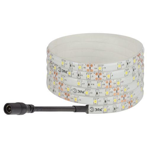 Комплект светодиодной ленты 2835kit-4.8-60-12-IP65-6500 холод. бел. 12В (в комплекте: LED лента на двустороннем скотче; источник питания; коннекторы) (уп.5м) Эра Б0043063
