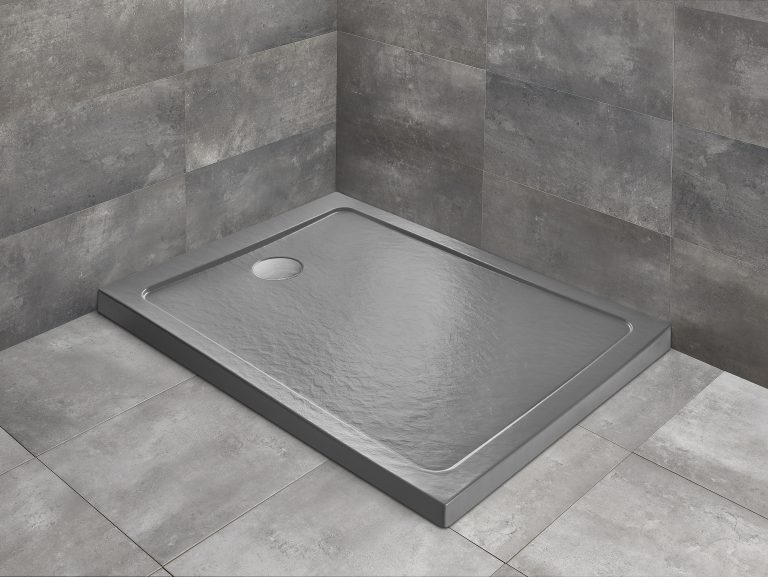 Душевой поддон Doros F 90x70 Stone Anthracite